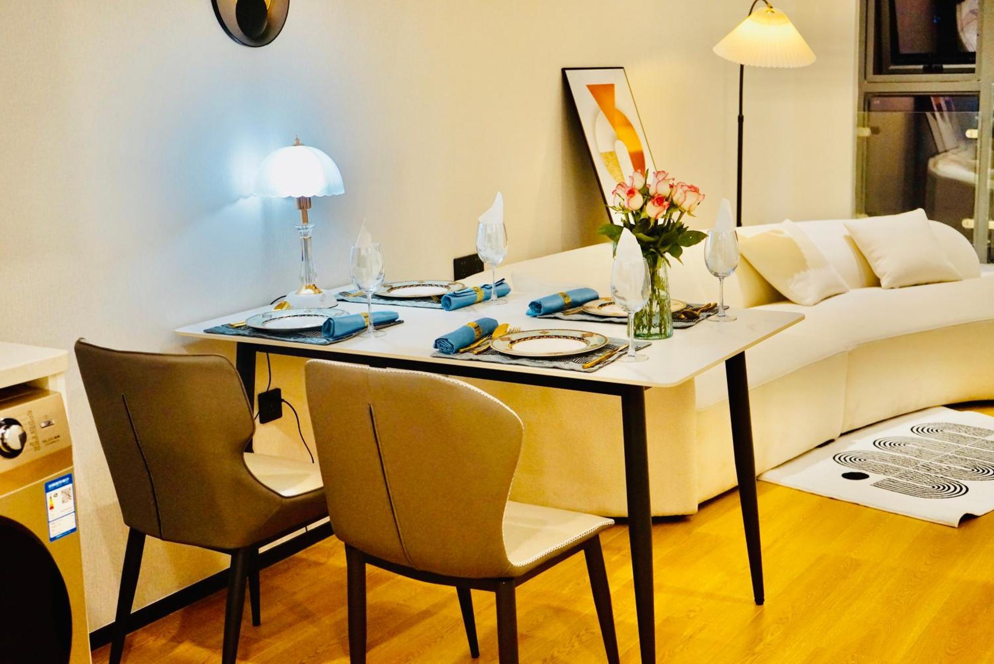 Kunming Dianchi Mideel International Apartment - South Asian Style Fuhai Metro エクステリア 写真