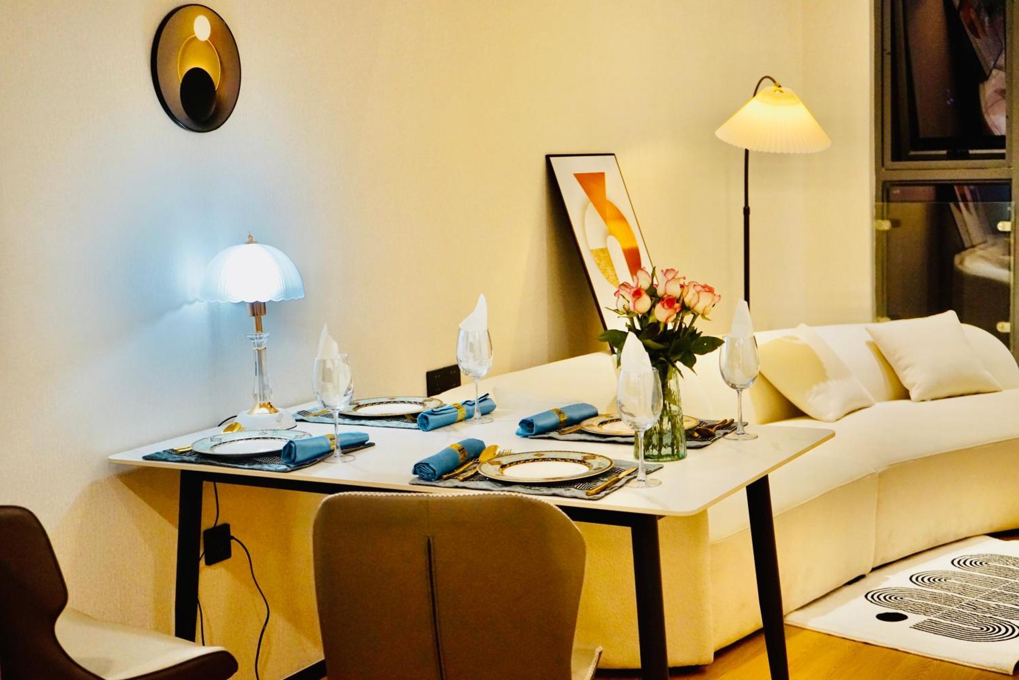 Kunming Dianchi Mideel International Apartment - South Asian Style Fuhai Metro エクステリア 写真